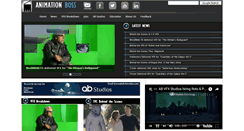 Desktop Screenshot of animation-boss.com
