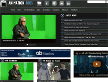 Tablet Screenshot of animation-boss.com